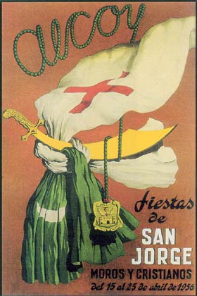 Fiestas de Moros y Cristianos en honor de San Jorge  